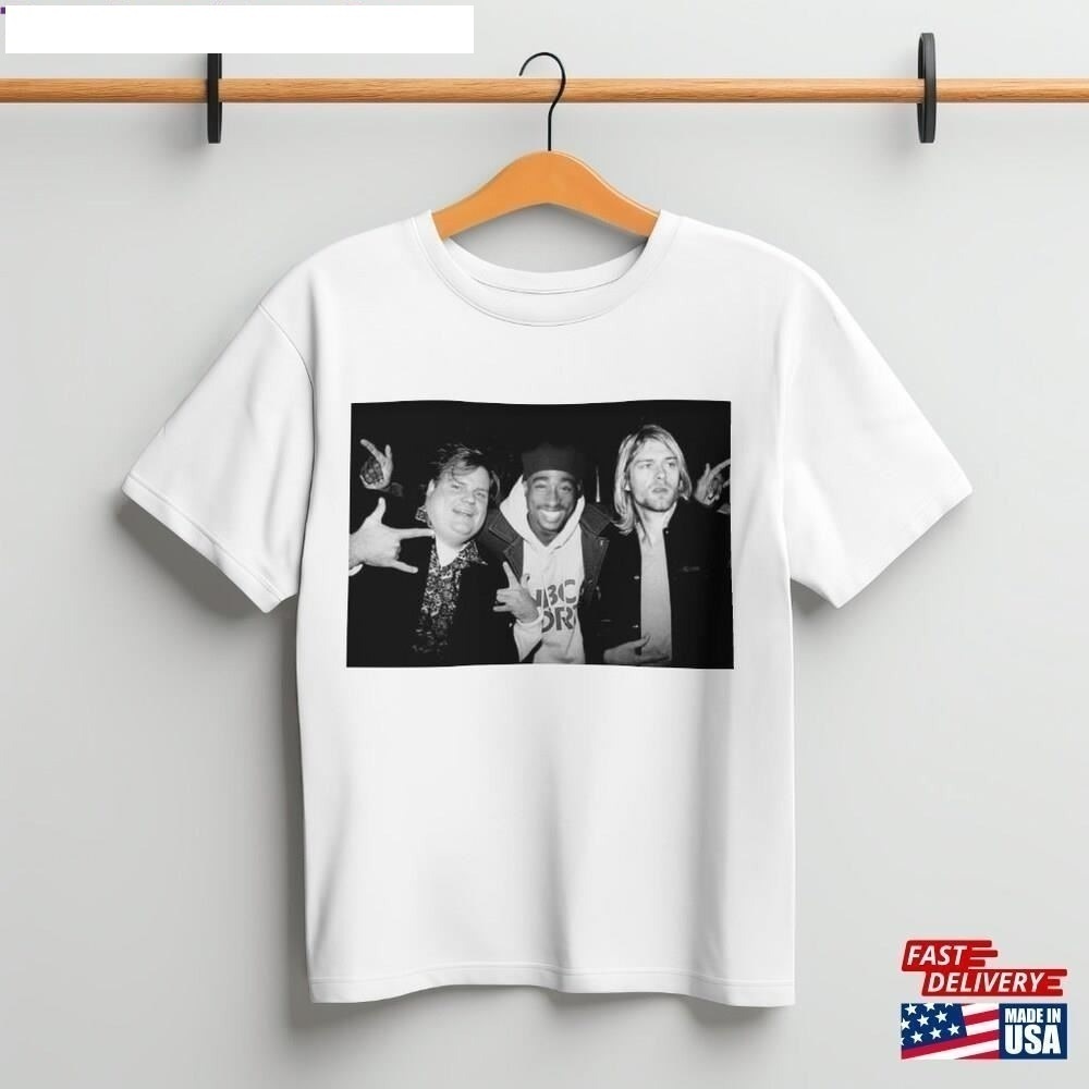 Tupac 90S Shirt Kurt Cobain 2Pac Tshirt Old School Unisex Tshirt Gift For Fan